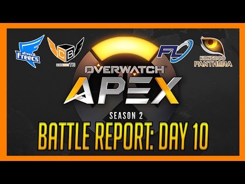Overwatch Battle Report: Afreeca Freecs Blue vs Conbox Spirit & Flash Lux vs Kongdoo Panthera