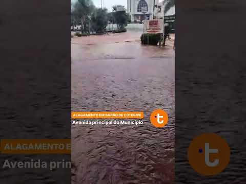 Alagamento em Barão de Cotegipe/RS #chuvas #alagamentos #noticias #tempestade #riograndedosul