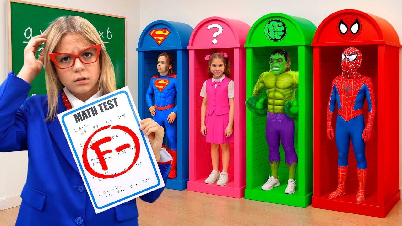 Eva and Superheroes School + MORE adventures for kids