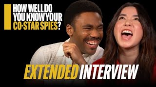 EXTENDED: How Well Do Donald Glover and Maya Erskine Know Each Other | IMDb