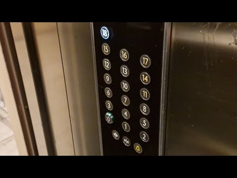 2x different KONE MonoSpace High Rise elevators @ Hornsbergs Strand 21, Stadshagen, Stockholm Sweden