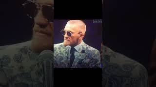 Floyd's drinking water and Conor's drinking whiskey! This is why Floyd’s boxing record is 50-0.