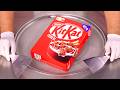 ASMR KitKat Cereal Ice Cream Rolls Breakfast Chocolate Cookie Cereals With Milk By Nestle Food