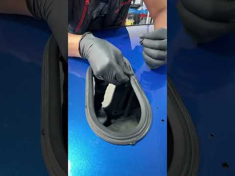 Fitting a roof scoop on my Subaru Impreza gc8 #automobile #asmr #car #rally