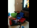 Seth Laughing At Elmo On TV
