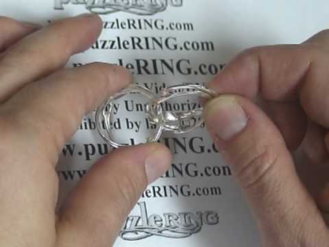 Puzzle Ring Solution for 6 Band Puzzle Rings 6BCS