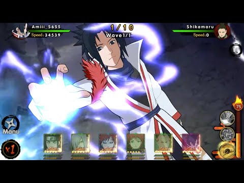 Uchiha Sasuke Anniversary [TOP] skill - ultimate Fight: survival