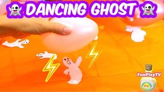 👻Make a static powered dancing ghost | Dancing Tissue Ghost | Science experiment for kids