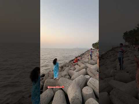 Lehron pe nache #song#view #beautiful #beach #trending #sunset #evening #enjoy #viral || 🌊||