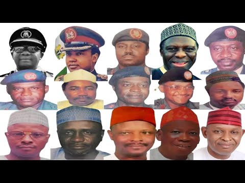 Gwamnonin Kano tun daga ƙirƙirar jihar (1967)