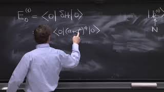 L2.2 Anharmonic Oscillator via a quartic perturbation