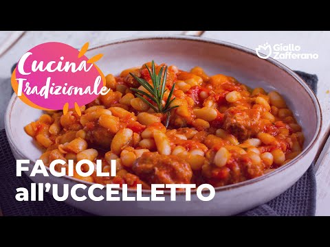FAGIOLI all'UCCELLETTO - RICETTA TOSCANA della TRADIZIONE CONTADINA😋
