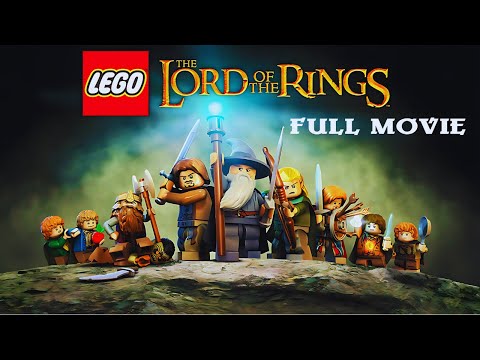 LEGO LORD OF THE RINGS: Game Movie (All Cutscenes)