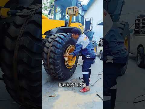 輪胎界傳奇操作，爆燃瞬間撐開巨型輪胎！#shorts | #紀錄片 #有趣  #creative