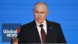 Putin challenges West:  What right do you have to 