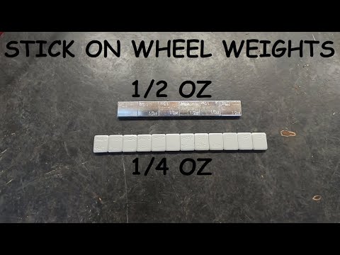 How to Use Stick-on Wheel Weights
