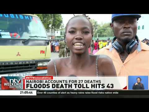Floods death toll hits 43 as government says more than 50,000 people have been displaced