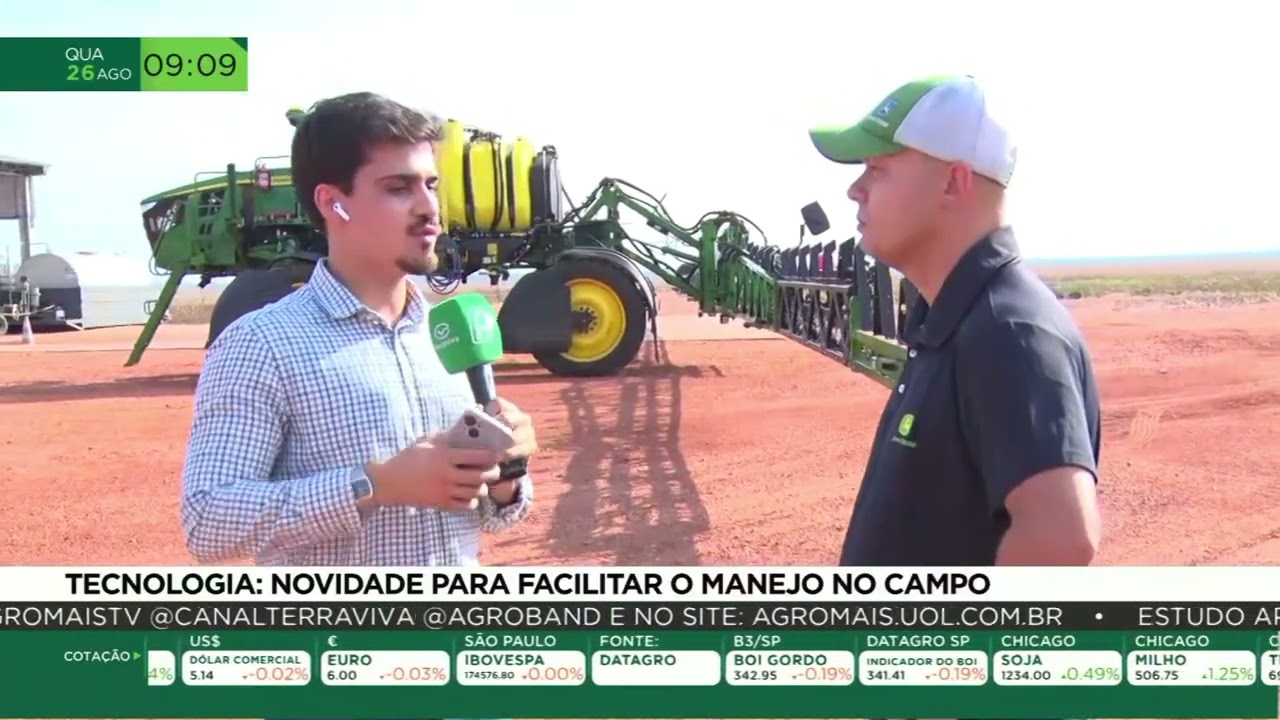 Tecnologia aumenta precisão no controle de pragas e plantas daninhas