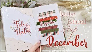 December 2025 | PLAN WITH ME | Christmas Theme 🎄 Bullet Journal Setup