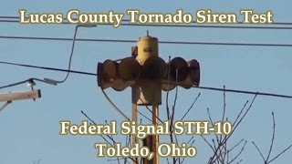 preview picture of video 'Toledo, OH Federal STH-10 Siren Test 1-4-13'