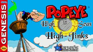 Popeye in High Seas High-Jinks (Prototype) – Unreleased Sega Genesis | Full Gameplay