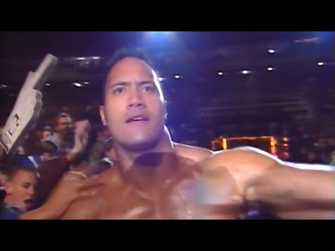 Rocky Maivia (The Rock) Vs. Savio Vega w/ Nation of Domination Part 1 - WF RAW