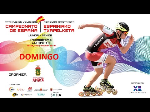 #PatinajeVelocidad | Campeonato de España en pista 2021 (Junior / Senior) - CD Amaya // DOMINGO