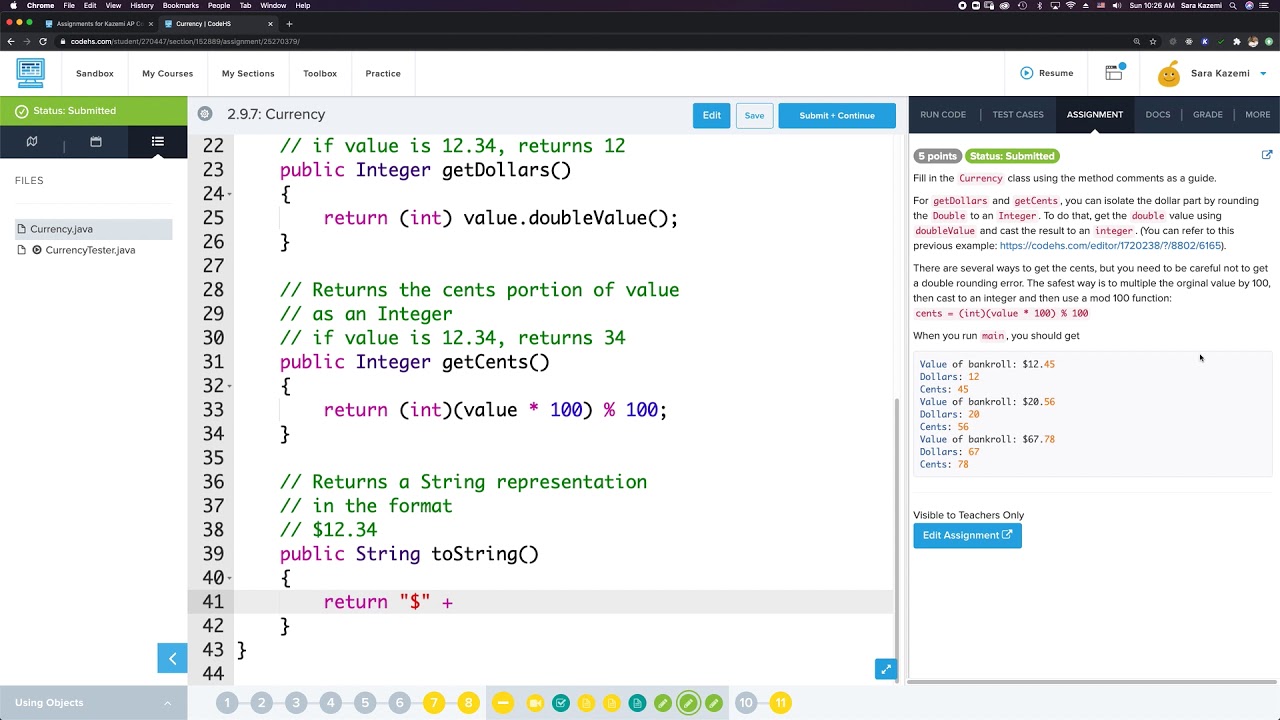 2.9 Wrapper Classes: Integer and Double