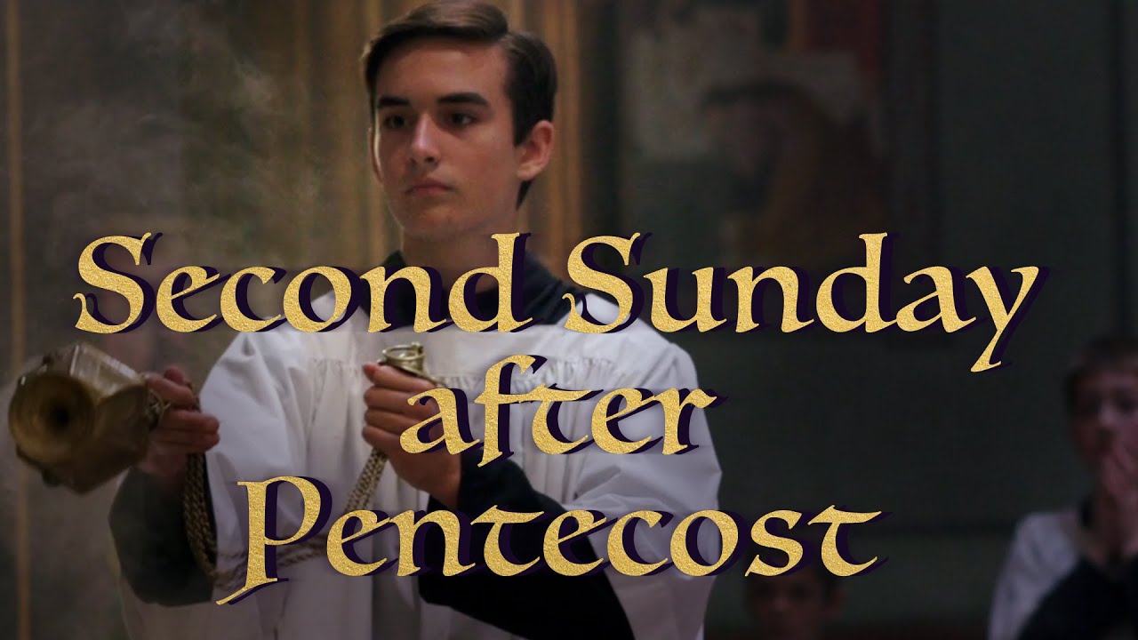 1,500 year old music never gets old… — Second Sunday after Pentecost Gregorian Chant