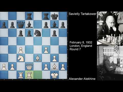 Alexander Alekhine Vs. Savielly Tartakower