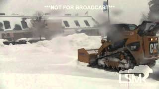 2-13-14 Southbury, Connecticut Snow Storm *Steve Barabas HD*
