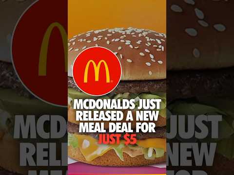 How to get $5 Meal Deal at McDonalds! #mcdonalds