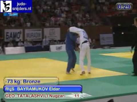 Judo 2009 Yerevan:  Bayramukov (RUS) - Tatalashvili (GEO) [-73kg].