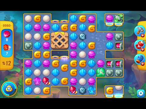 Fishdom Easy Level 9980 ( with ingame lightning booster) @choraelmin