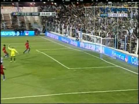 Bertoglio debutó en la selección con un gol