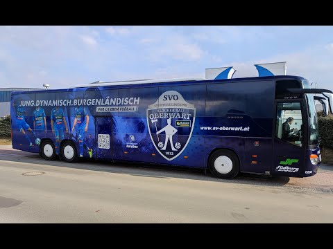Der neue Bus der SV Klöcher Bau Oberwart!