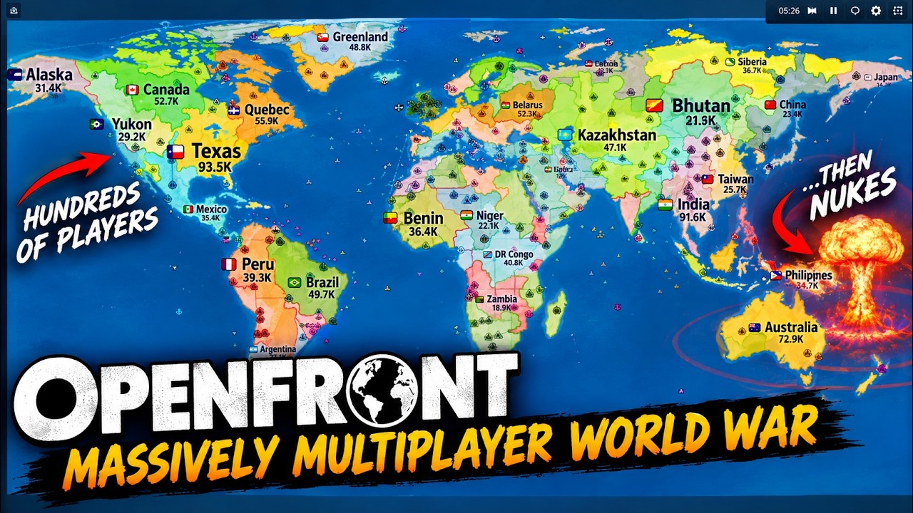 Massively Multiplayer World War Goes Nuclear | OpenFront