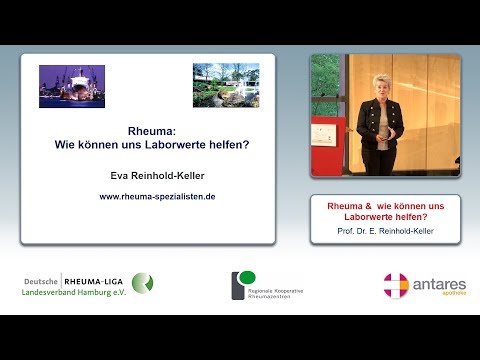 Welt Rheuma Tag 2017 - Rheuma & wie können uns Laborwerte helfen? (Prof. Dr. E. Reinhold-Keller)