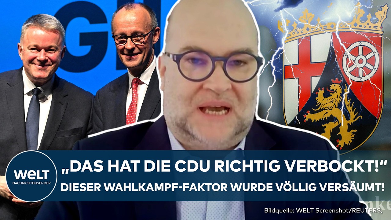 WAHLEN IN RHEINLAND-PFALZ: Ist Schnieder bekannt genug? Image-Problem! "Hat die CDU verbockt"