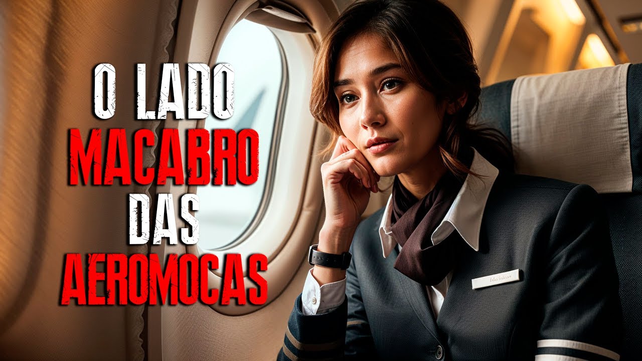 VOOS MACABROS - AEROMOÇAS CONTAM SEGREDOS SOMBRIOS DOS VOOS INTERNACIONAIS