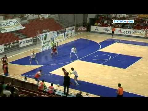 Umacon Zaragoza - Puertollano FS fútbol sala Primera División LNFS
