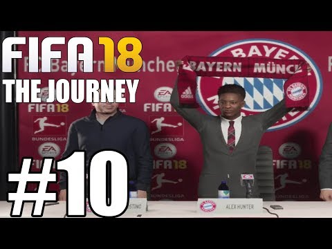 FIFA 18 THE JOURNEY Gameplay Walkthrough Part 10 - Move to Bayern ( Full Game ) - No Commentary