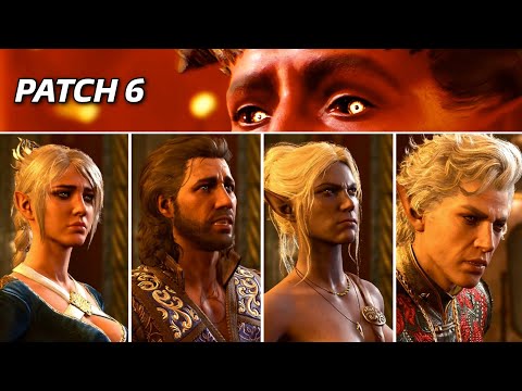 All romanced companion reactions to sleeping with Haarlep in Baldur's Gate 3