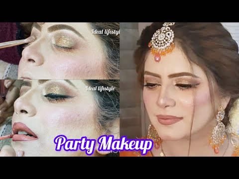 Latest Makeup Soft Party Makeup Complete Details Video