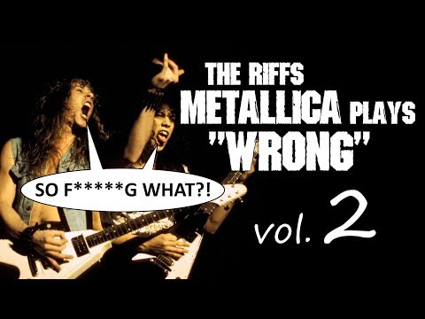 7 riffs Metallica plays 