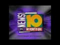 WTEN 11pm Newscast February 15 1998 First 4 Minutes
