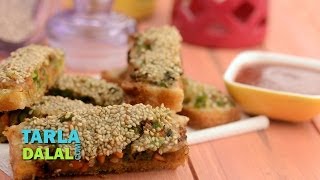 Sesame Fingers by Tarla Dalal