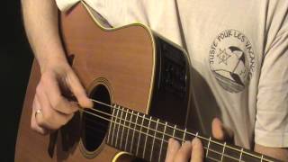 Comment jouer "Give me that love"(6/6) de Tom Frager à la guitare.