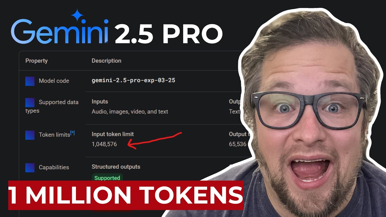 Testing Gemini 2.5 Pro's MASSIVE context window until it BREAKS!