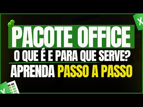O QUE É CURSO DE PACOTE OFFICE  COMO APRENDER em 2024 A USAR O PACOTE OFFICE